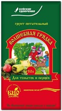 Грунт Волшебная грядка для томатов и перцев 10 л Буйские удобрения