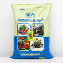 Грунт KEVA Bioterra (Гера) универсальный 20 л с биогумусом.